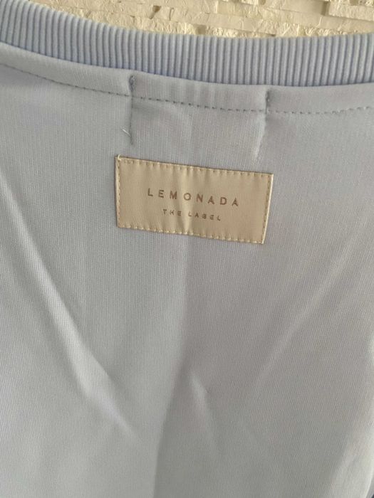 Lemonada dres baby blue szerokie spodnie bluza logo