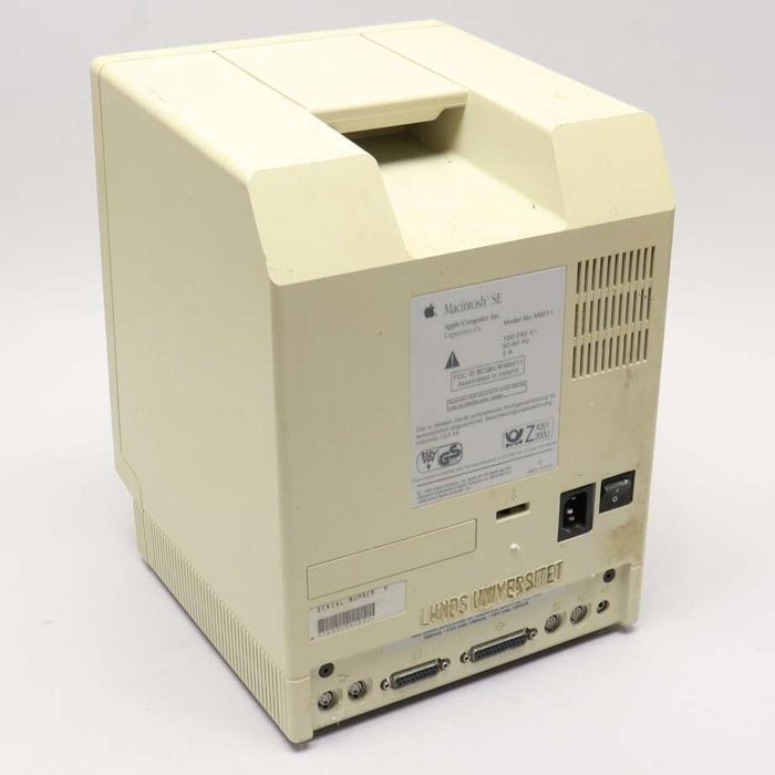 retro computer APPLE macintosh SE FD HD