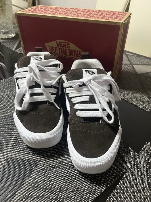 Vans Knu Skool темно-коричневі, розмір 44 (28 см), стан як нові