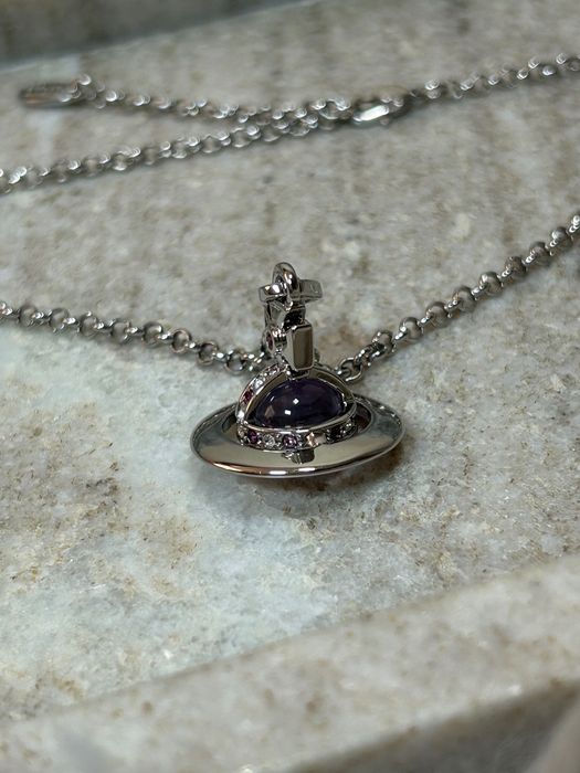 Подвеска Vivienne Westwood Mini Orb Purple