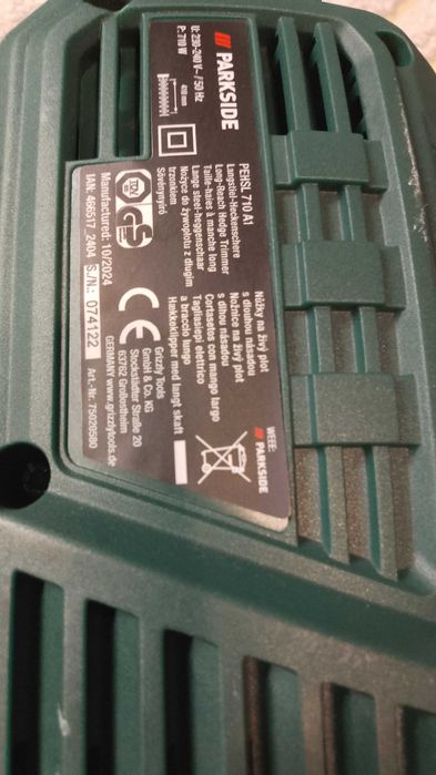 Nożyce do żywopłotu z wysięgnikiem