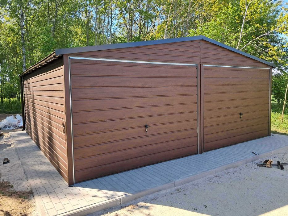 Garaż blaszany 6x5,8 schowek narzędziowy  domek PRODUCENT. Cała Polska RATY