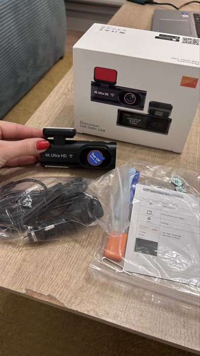 Kamera samochodowa Discovery Car Dash Cam 4K ULTRA HD