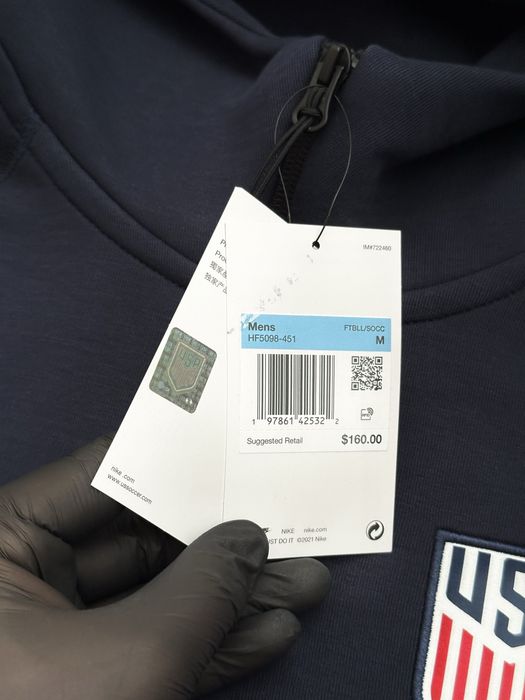 Зіп Худі Nike Tech Fleece USA | Оригінал