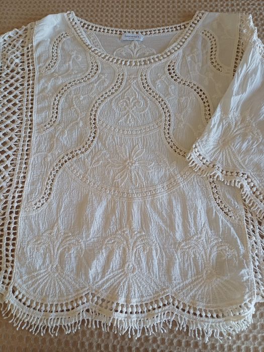 Blusa algodão  tamanho único