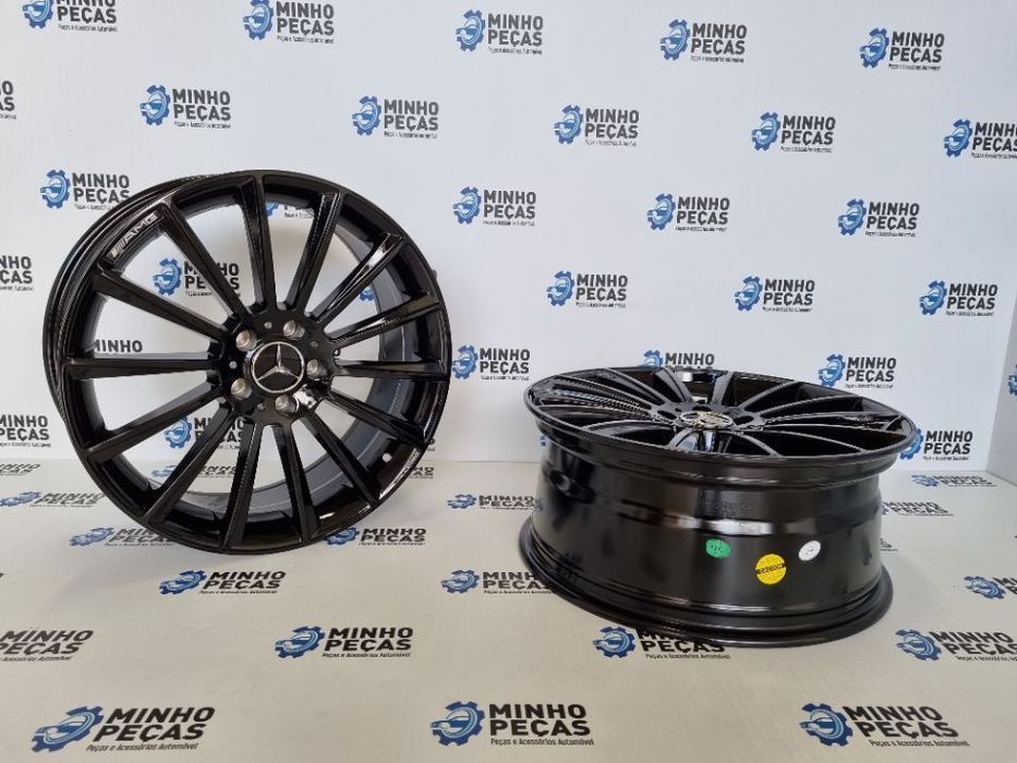 Jantes Mercedes (C63) AMG Turbine em 19 Preto Brilho