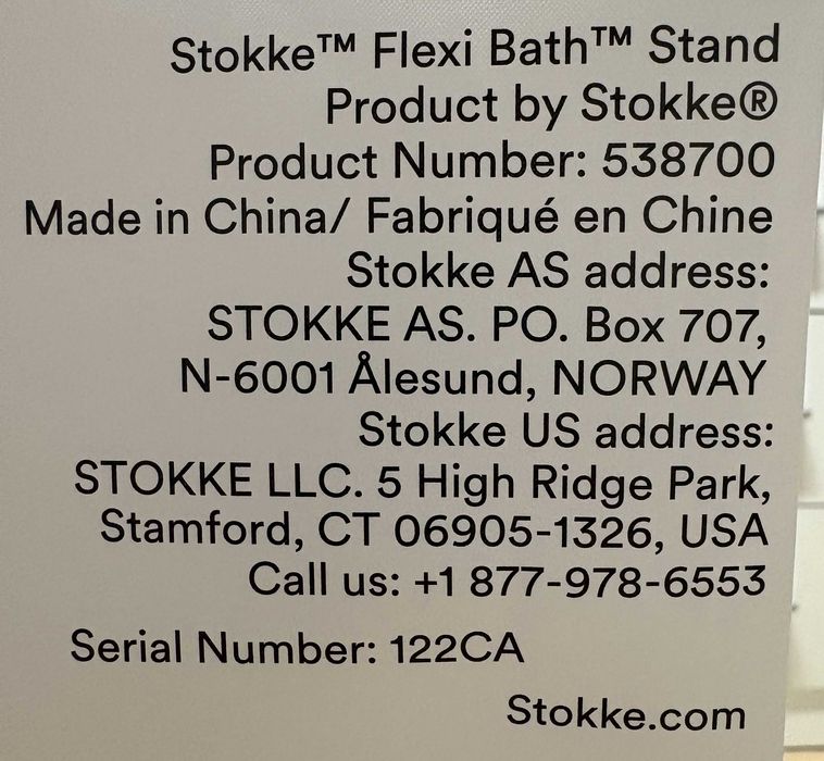 Stokke Flexi Bath Stand stojak do wanienki