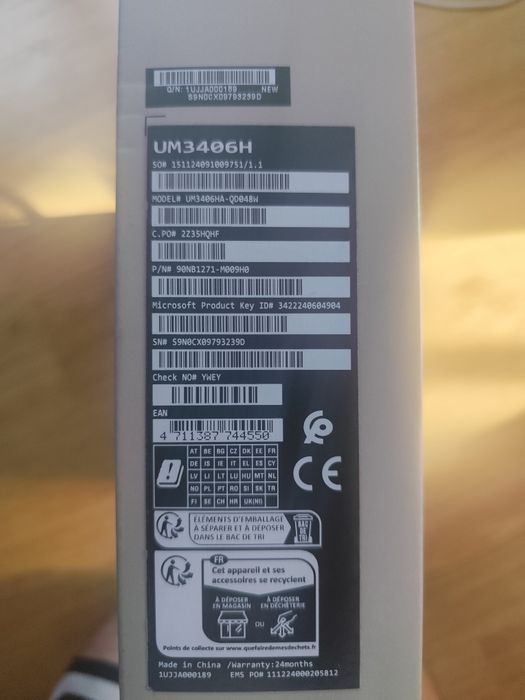 Asus zenbook 14 ddr5 ssd ryzen 7