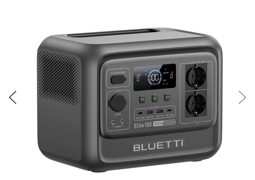 Зарядна станція Bluetti Elite 100 V2 1800Вт