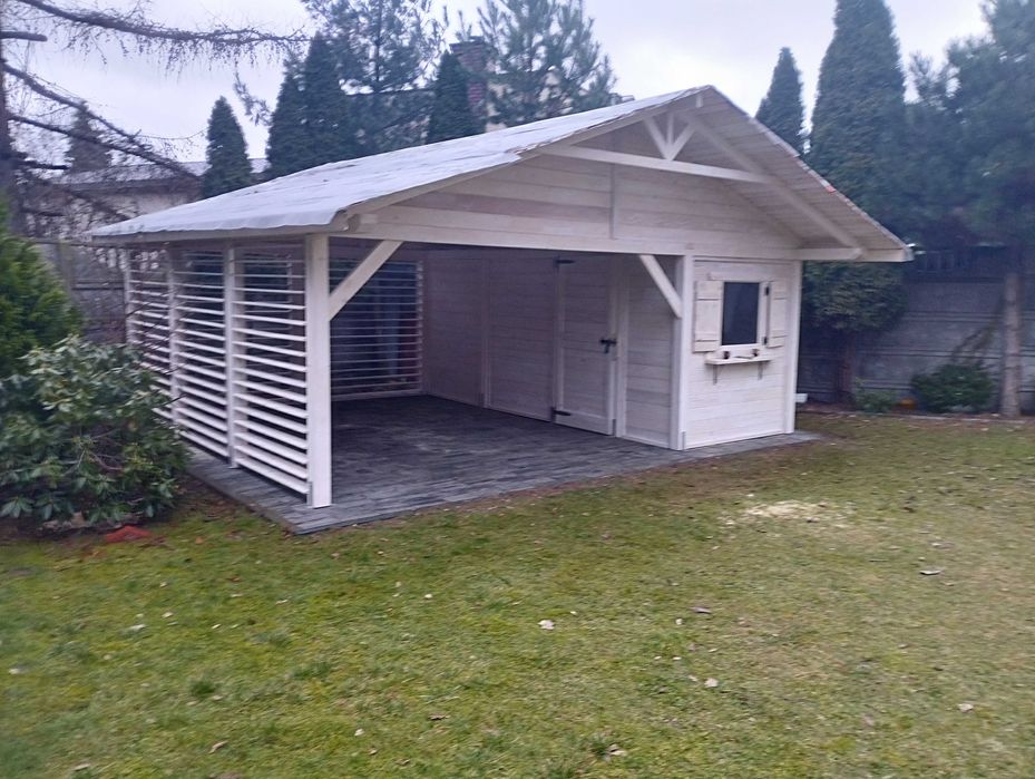 Garaż domek narzędziowy 6 x 5