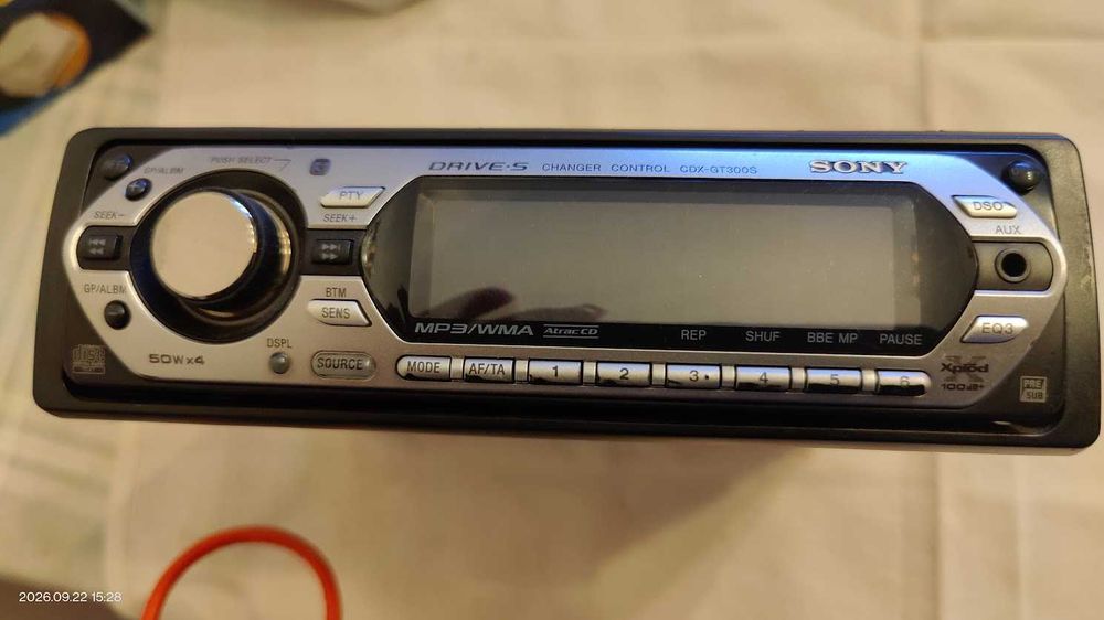 Auto Radio Sony CDX-GT300S