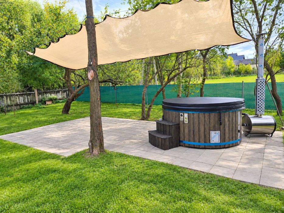 SYLWESTER 26/27, Domek z strefą SPA na wyłaczność,Sauna,Balia  i beczka na Jurze  przytulny domek Tiny. Jurajska Strefa Relaksu,Reset,weekend we dwoje