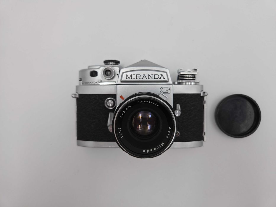 WYPRZEDAŻ Aparat Miranda G + Auto Miranda 5cm f/1.9 - kolekcjonerski