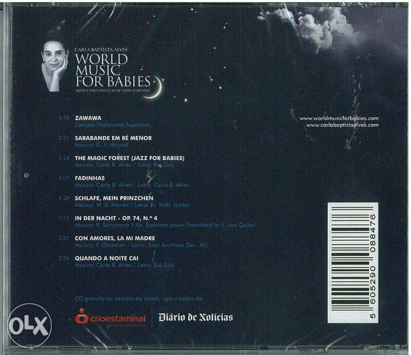 CD World Music for Babies - Carla Baptista Alves