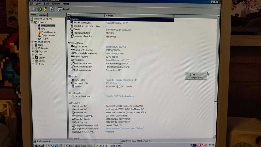 Retro komputer socket7