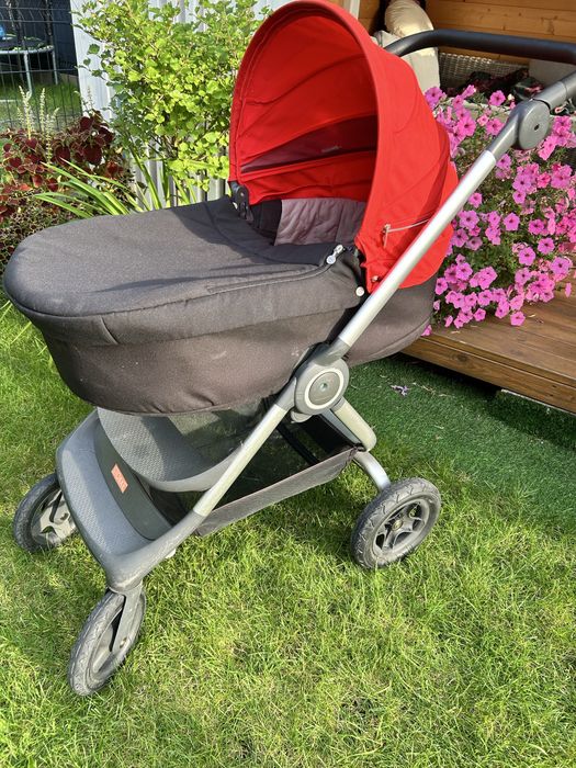 Wózek Stokke 2w1 gondola spacerówka adaptery do fotelika