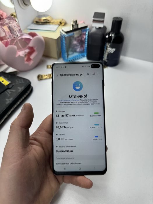 Samsung Galaxy S10+ Plus 128Gb Neverlock Black Самсунг