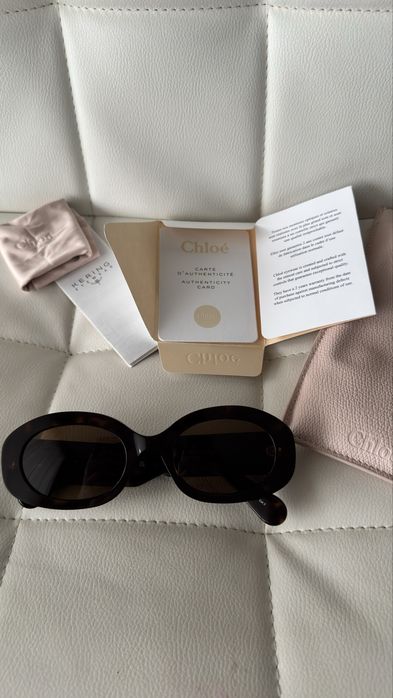 Nowe oryginalne damskie okulary Chloé