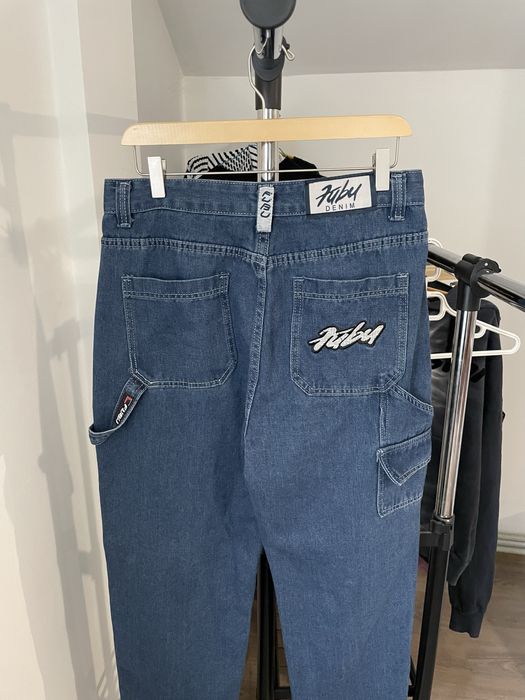 Широкі вільні джинси реп fubu platinum public enemy  dickies