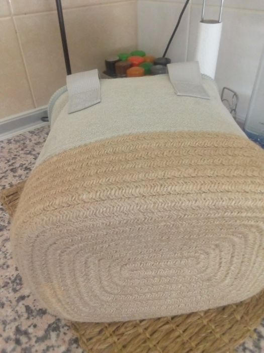 Mallinha térmica em lona e sizal