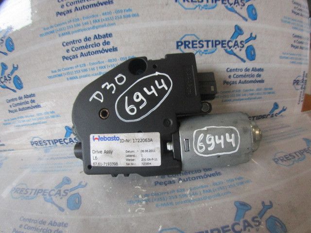 Motor do teto de abrir BMW 3 Coupé (E92)