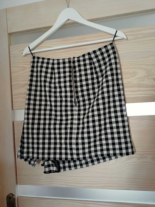 Spódniczka mini w kratkę