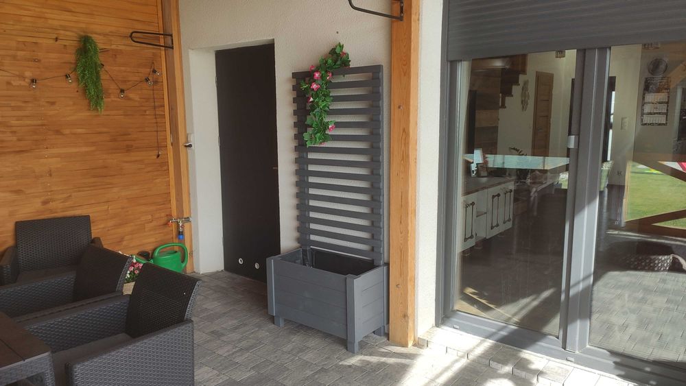 Donice ogrodowe drewniane - Solidne