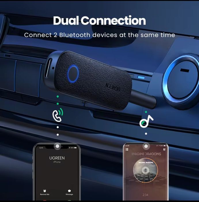 Адаптер Ugreen Bluetooth Audio Receiver/Transmitter