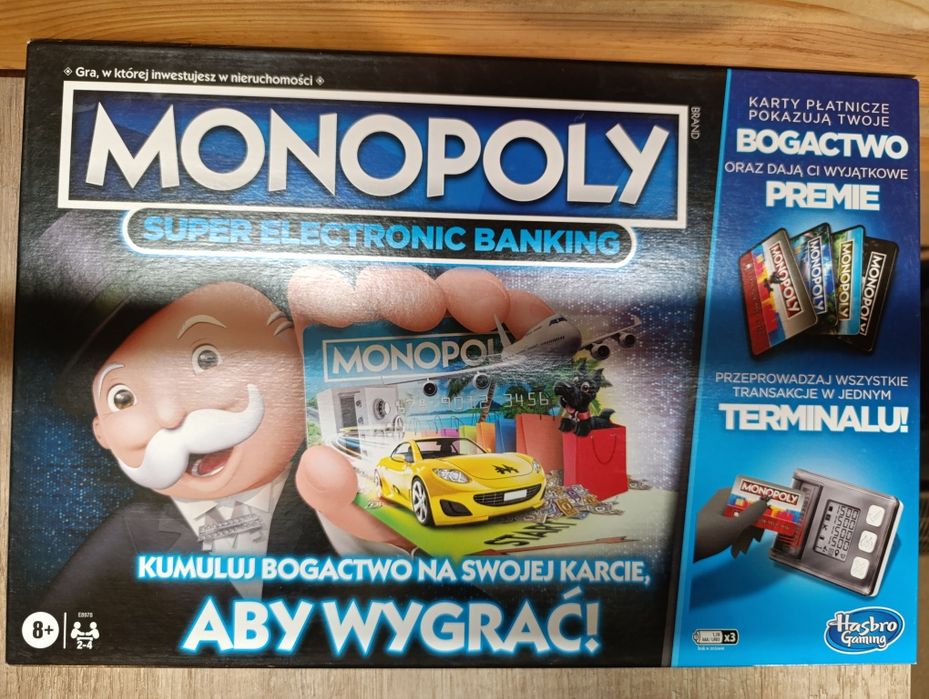Monopoly Super Electronic Banking. Kompletna i zadbana.