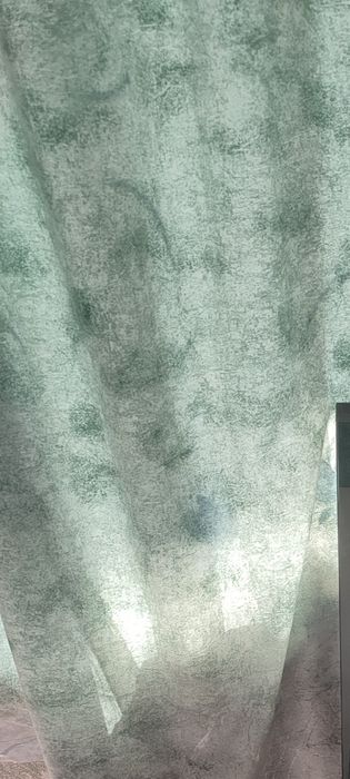 Плотні штори зеленого кольору