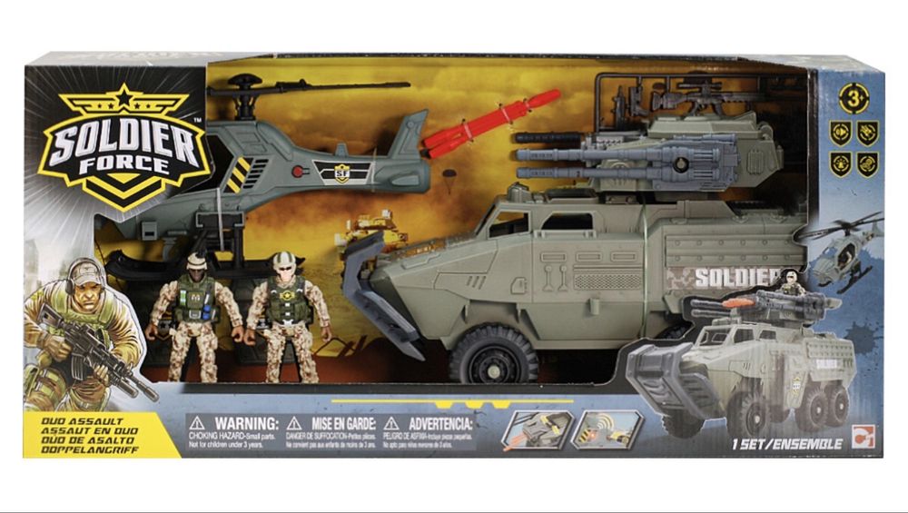 Большой игровой набор Chap Mei Soldier force Двойной штурм