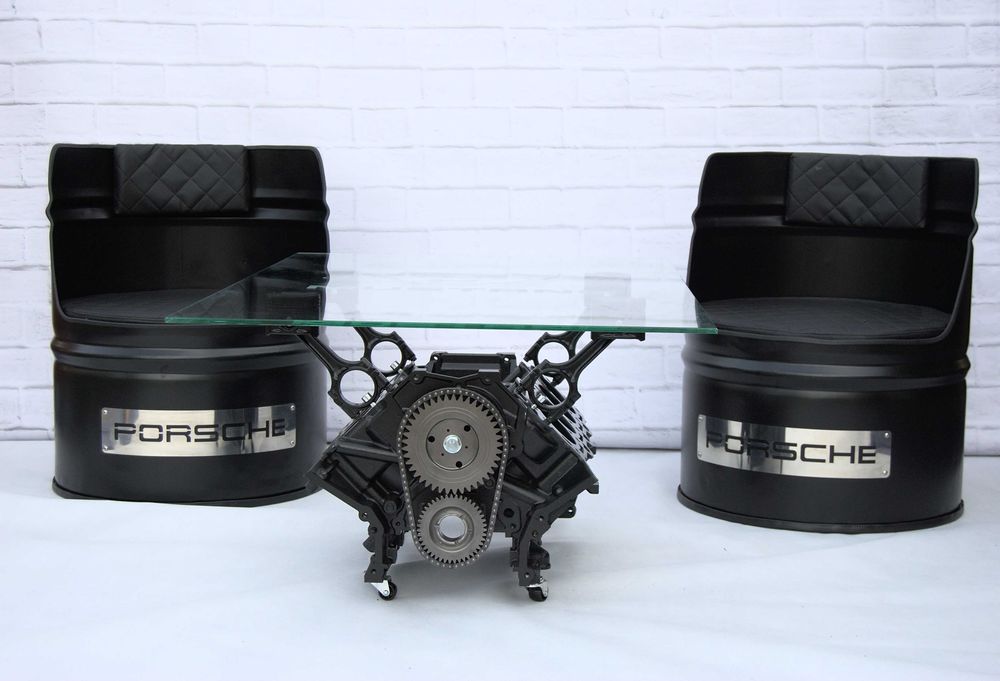 Stolik z silnika Porsche BOXER ! Kompletny ! Porsche ! Sinik Porsche