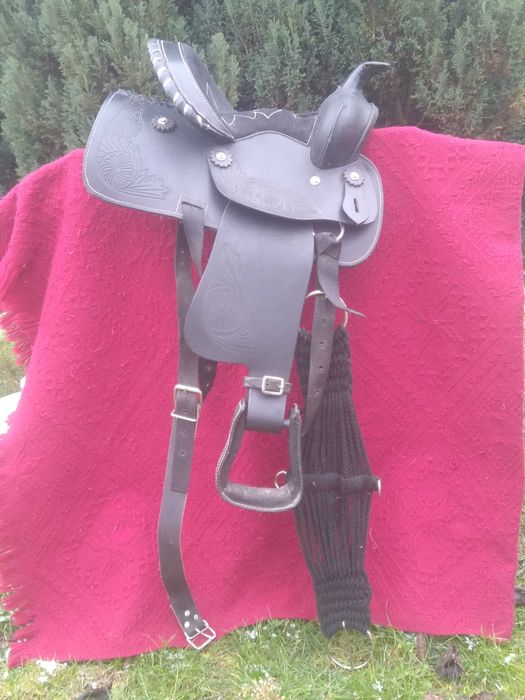 Siodło western na kucyka