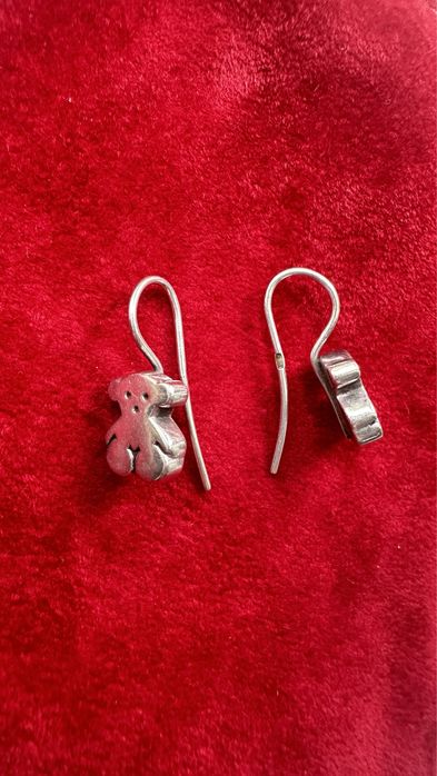 Серьги TOUS, серебро 925, оригинал.