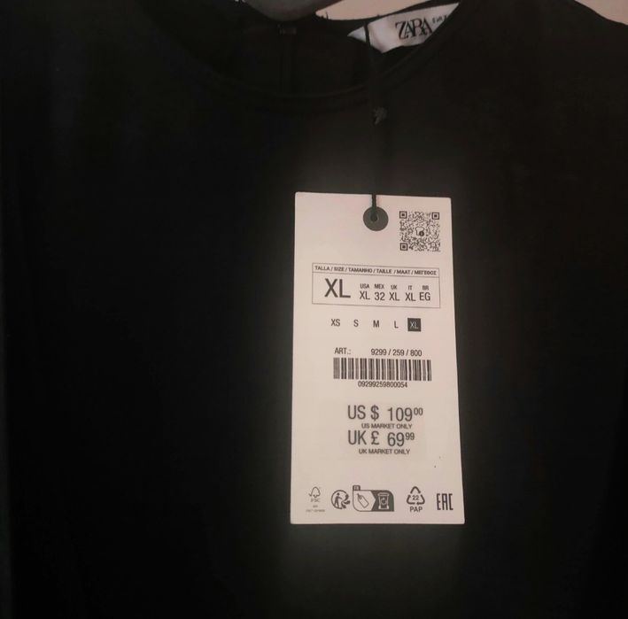 ZARA nowa bardzo kobieca sukienka L/XL lyocell wiskoza