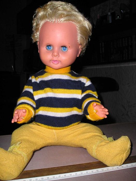 Кукла - пупс ГДР времен СССР