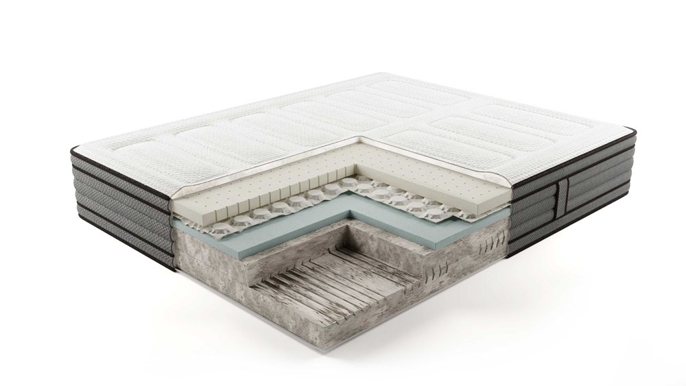Materac hybrydowy Hilding DeLuxe Figaro 120x200x30cm