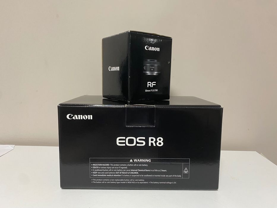 Canon R8 + RF 50mm F1.8 STM