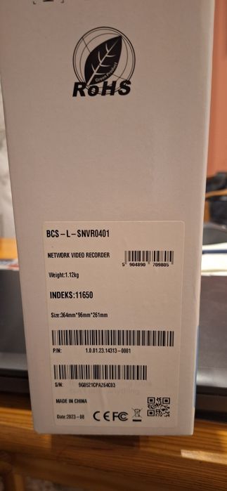 Rejestrator kamer BCS-L-SNVR0401