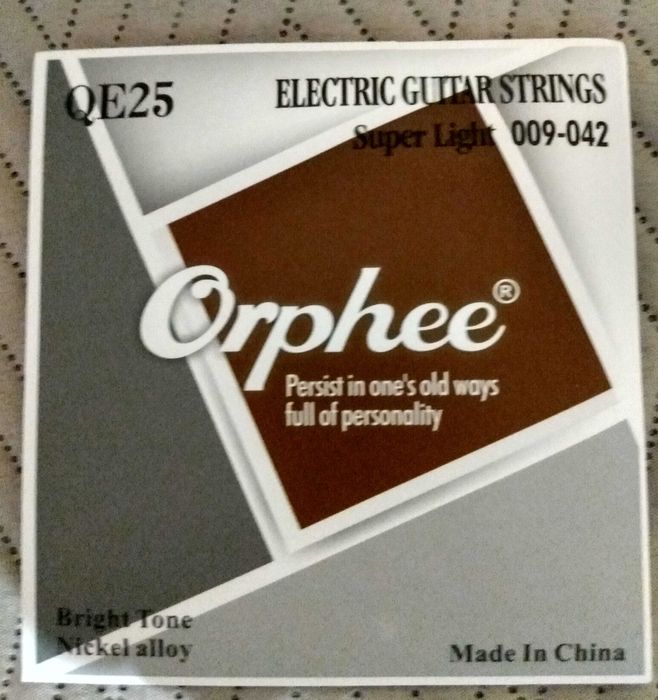 struny do gitary elektrycznej