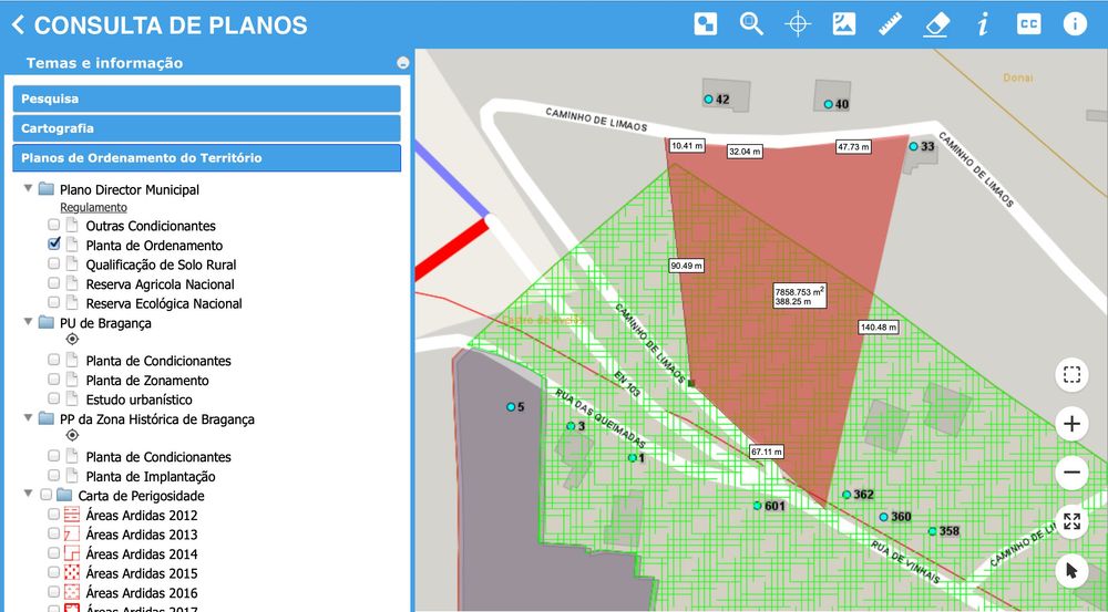 Terreno para construção com 7.800m2 em Bragança