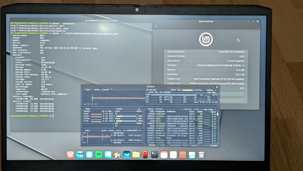 Ігровий ноутбук Lenovo Ideapad gaming 3 15IHU6 16/512Gb