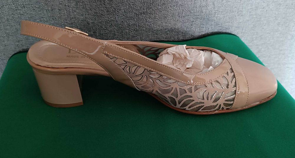 Жіночі туфлі "VERO CUOIO GENUINE LEATHER". Виготовлено в Італії