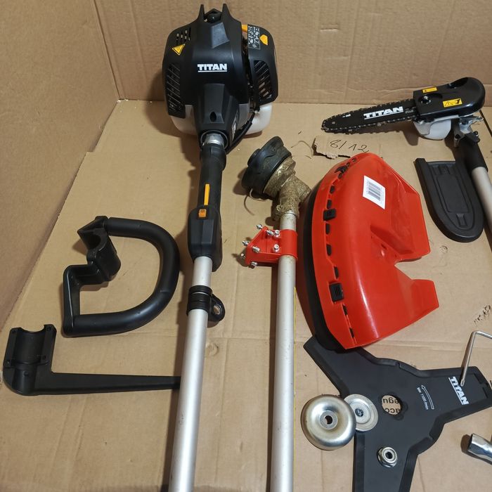 Okrzesywarka piła do gałęzi na wysięgniku titan 4w1  nr8/12