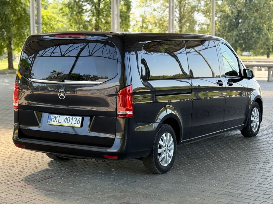 WYNAJEM Busa Mercedes Vito Tourer 9 osób Extra Long 2.2 BiTurbo 7G Bus