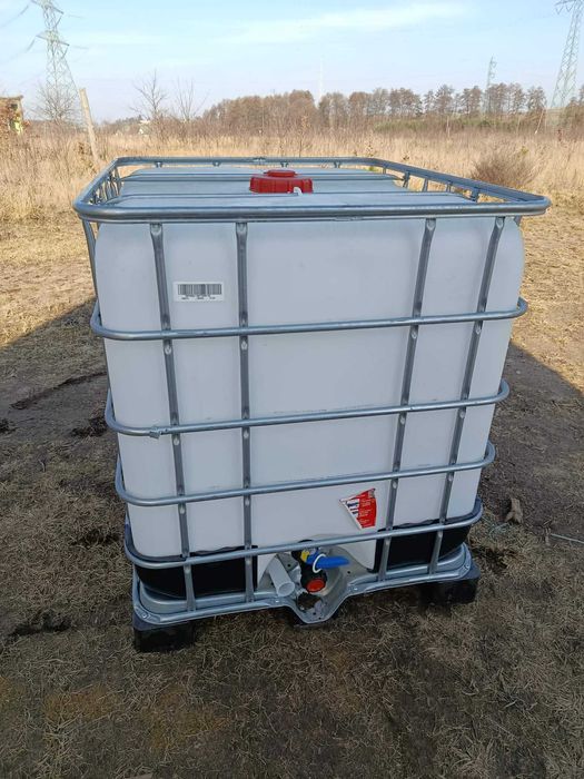 MAUZER 1000l zbiornik budowe ogród ROD szambo rope wode