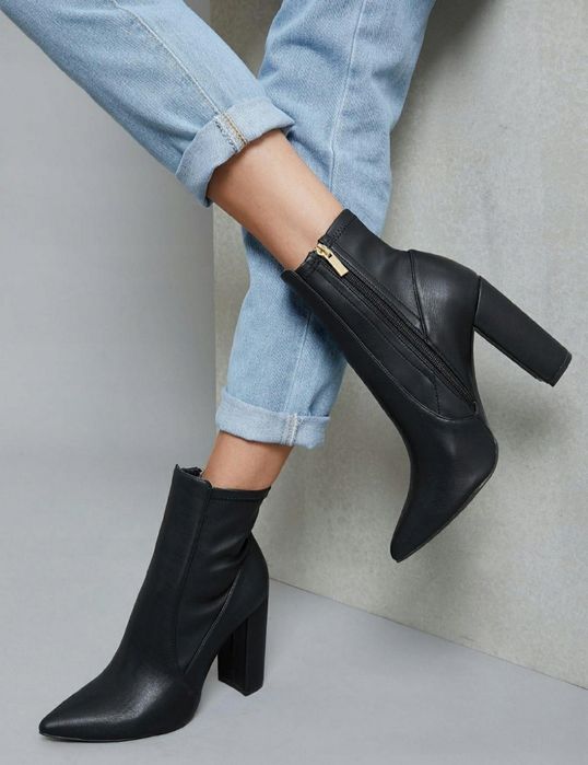 Kozaczki na słupku r. 43/44 Wkładka 29cm