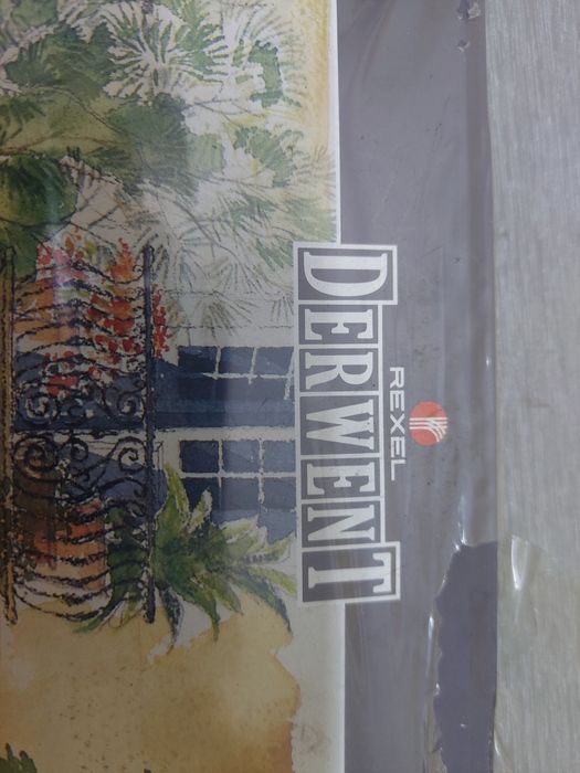 Belas artes caixa seladas lápis para aguarela