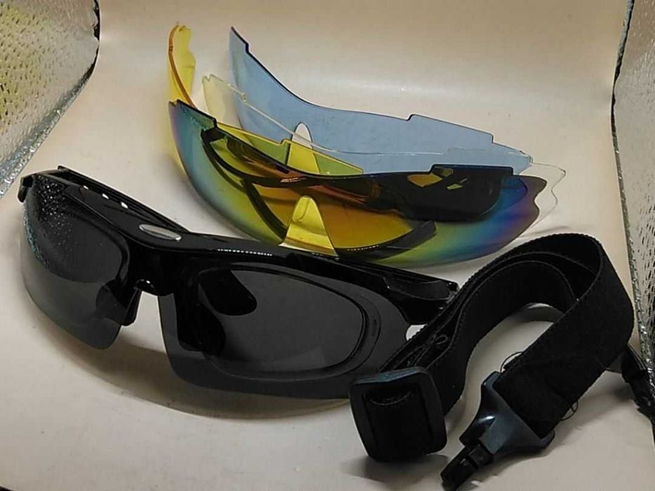 Захисні окуляри з декількома лінзами