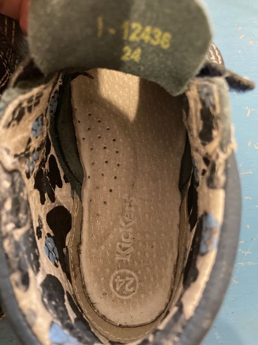 Шкіряні ботінки KicKers 24 розм